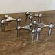 Set of 4 modular s22 candle holders nagel vintage 1970
