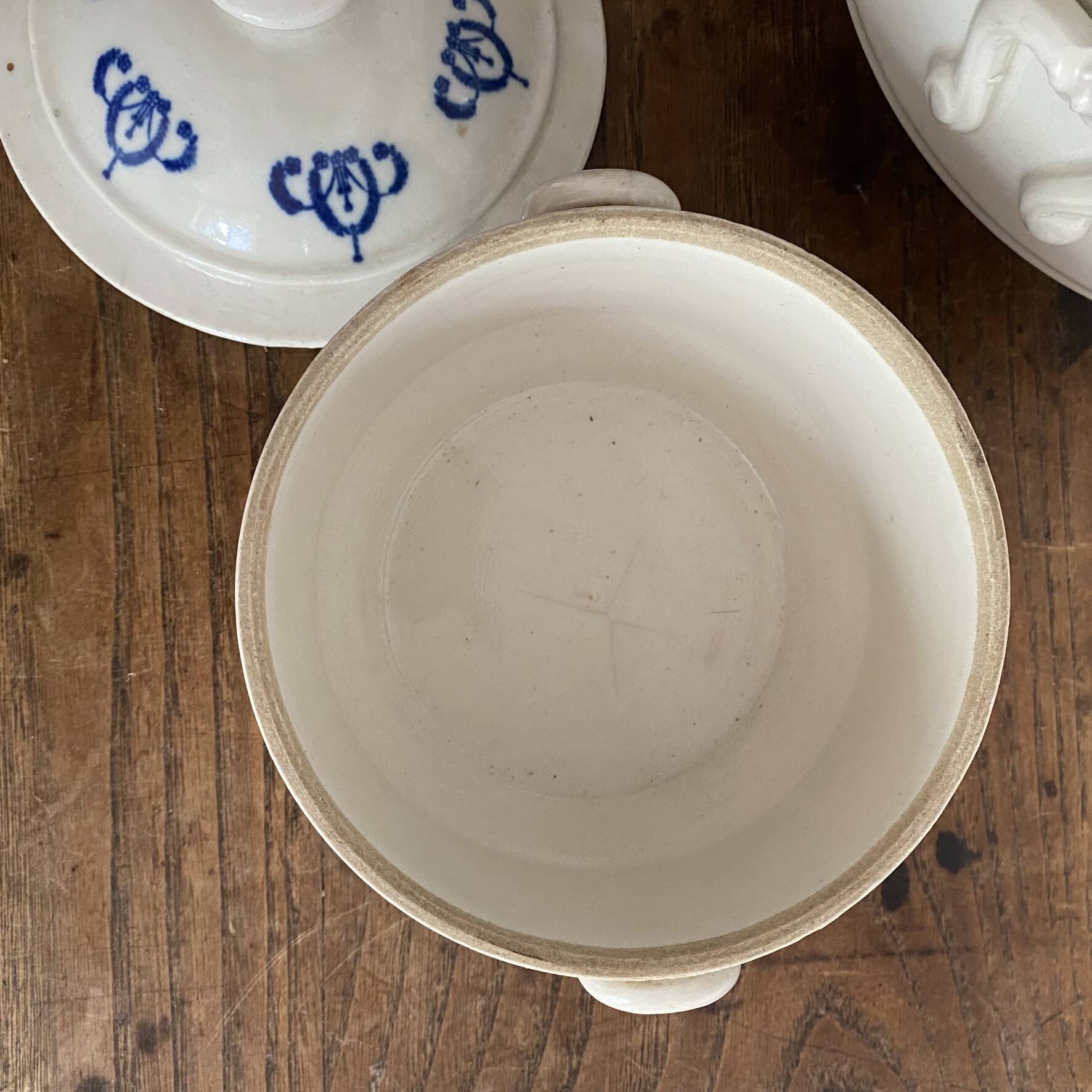 Antique soup tureens Saint Uze