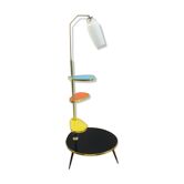 Floor lamp with plats table 1960