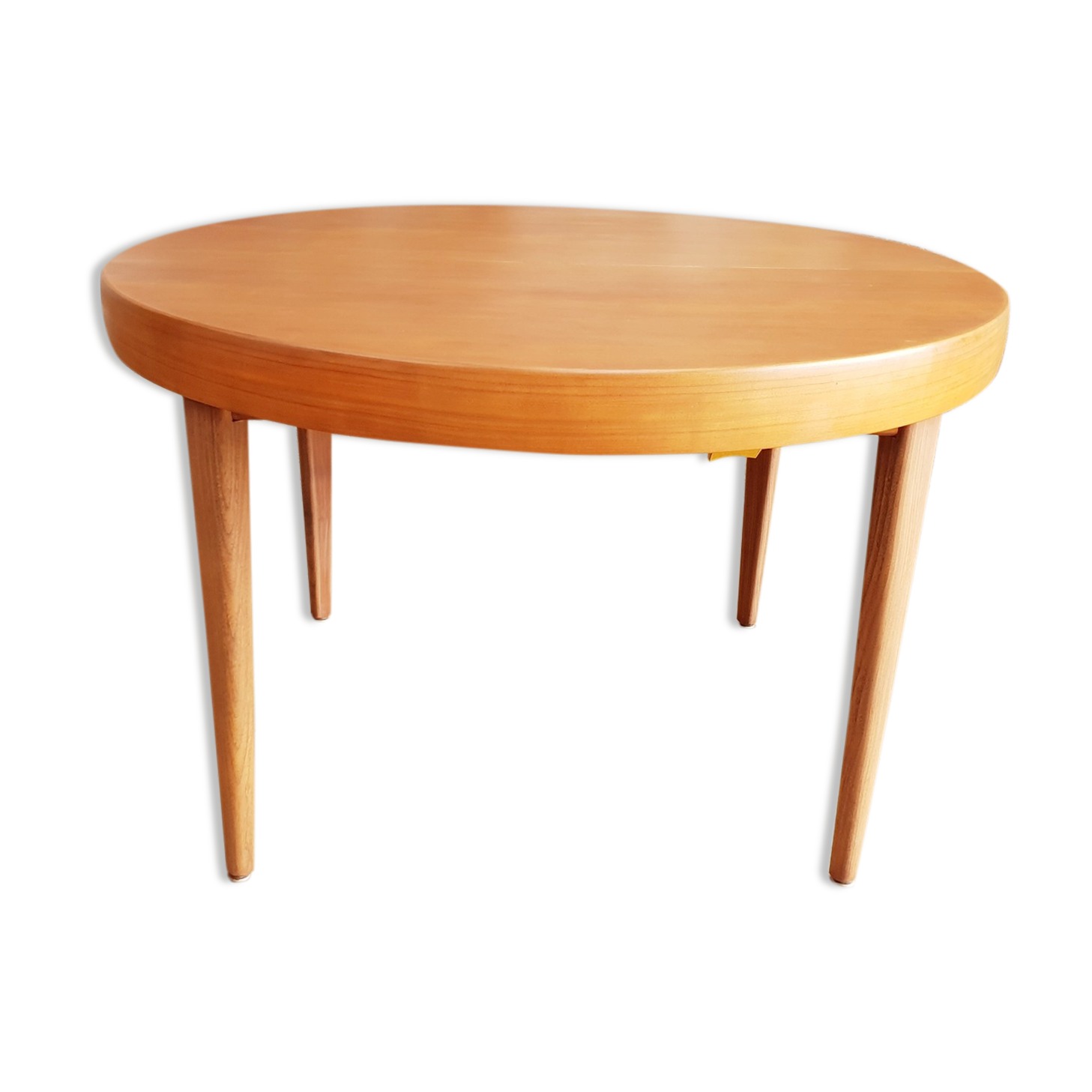 Table ronde scandinave extensible