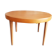 Table ronde scandinave extensible
