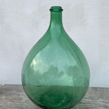 Large green glass lady Jeanne