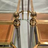 Pair of side tables attributed to Maison Jansen, circa 1950–1960.