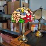 Tiffany Lamp Glass Paste and Metal