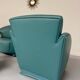 Living room sofa and armchair Atlantis design from the 90s by Wittmann vintage