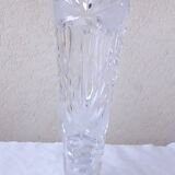 Cut crystal vase