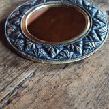 Petit miroir oriental en laiton