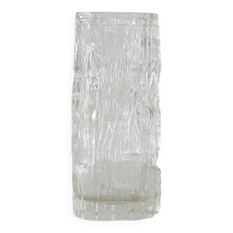 Glass vase Avena, Finnish design, 1960s, designer: Tapio Wirkkala