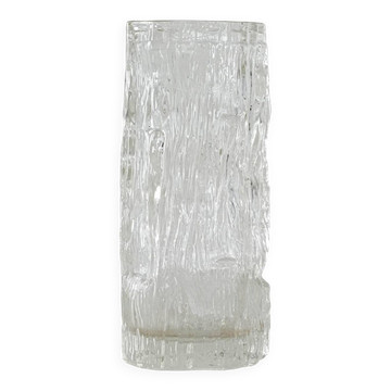 Glass vase Avena, Finnish design, 1960s, designer: Tapio Wirkkala