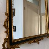 Vintage mirror in wood
