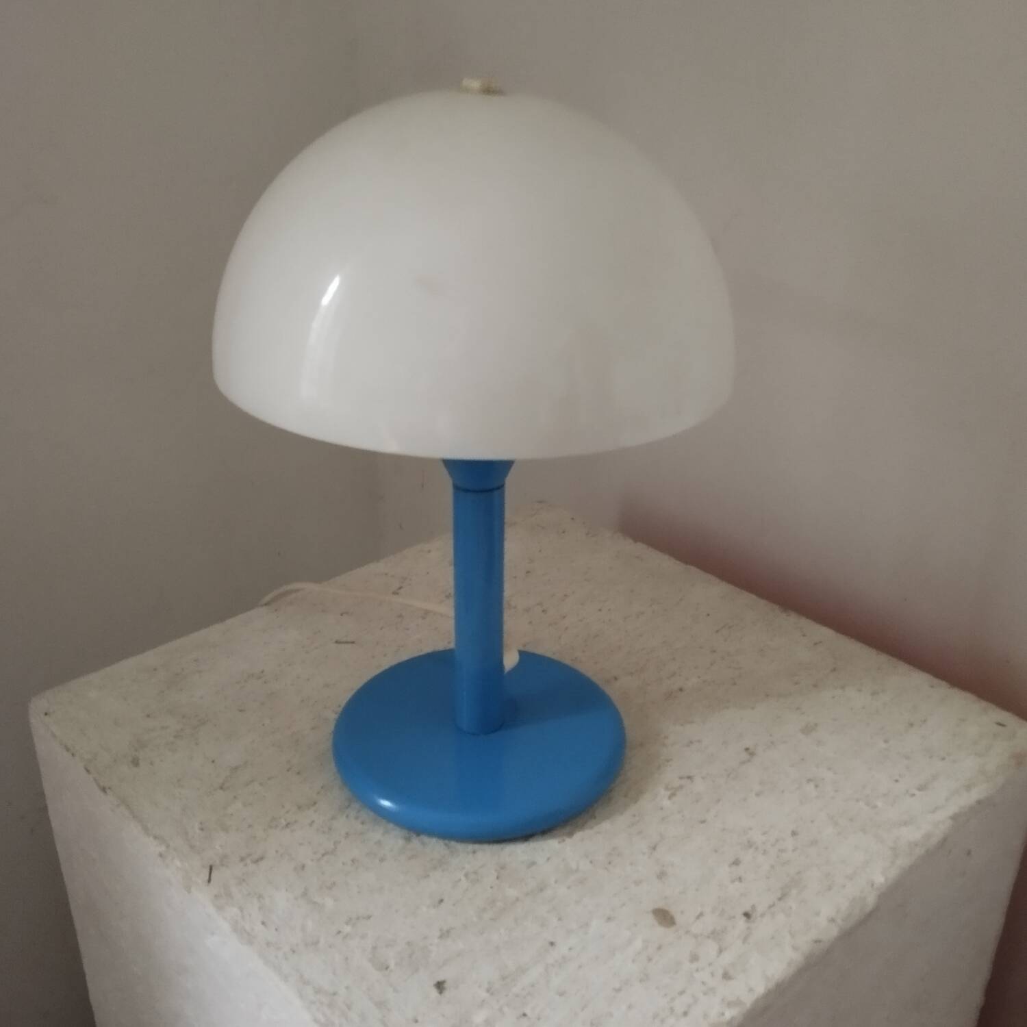Vintage 60s mushroom lamp