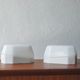 Porcelain Wall Lights by Sigvard Bernadotte for IFO, 1950s, Set of 2