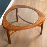 Table basse en teck, nathan 1960