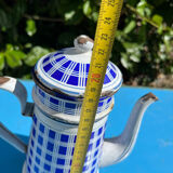 Enamelled coffee maker