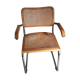 Chrome and cannage armchair Breuer
