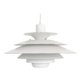 Multi layered pendant light by Kurt Wiborg for Jeka Metaltryk. Denmark 1970s