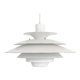 Multi layered pendant light by Kurt Wiborg for Jeka Metaltryk. Denmark 1970s