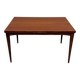 1960s Scandinavian teak mid-century extendable dining table