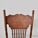 Vintage ash dining chairs, 1920