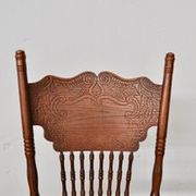 Vintage ash dining chairs, 1920