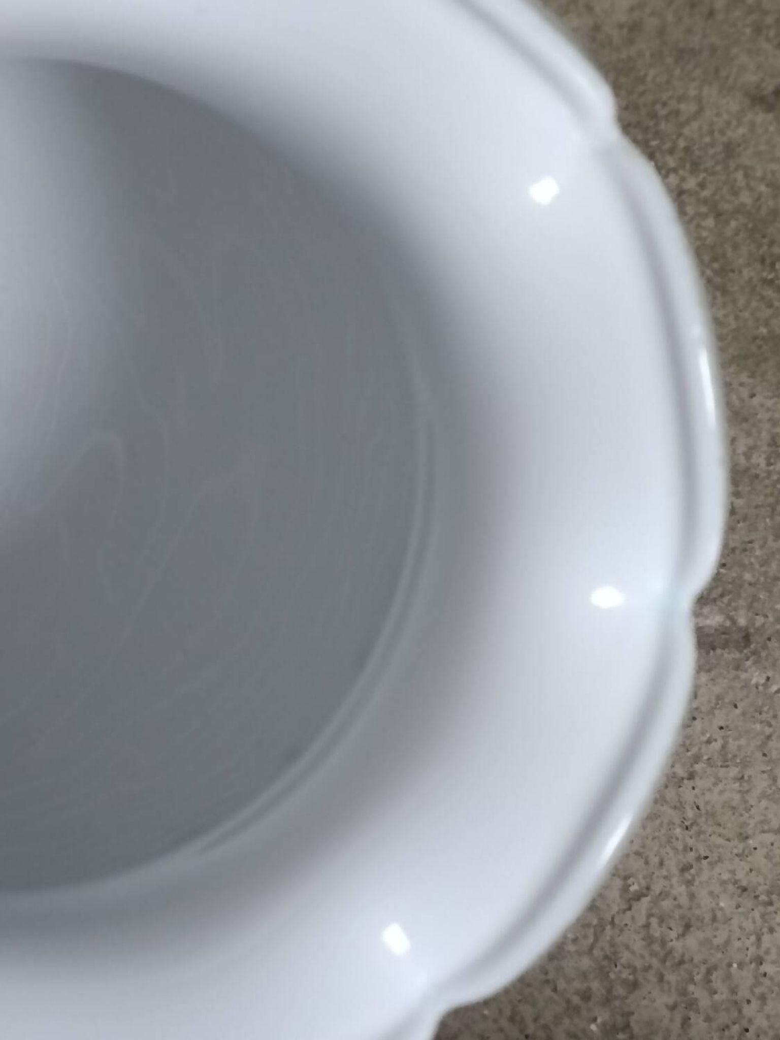 Suspension, boule de bain en opaline