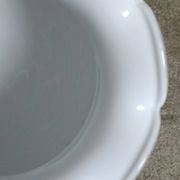 Suspension, boule de bain en opaline