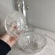 Vintage cut glass candy dish