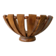 Wooden fruit basket