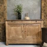 Raw wood sideboard