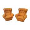Steiner pair of vintage armchairs