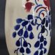 Geo Condé Lunéville KG vase with parakeets and grapes