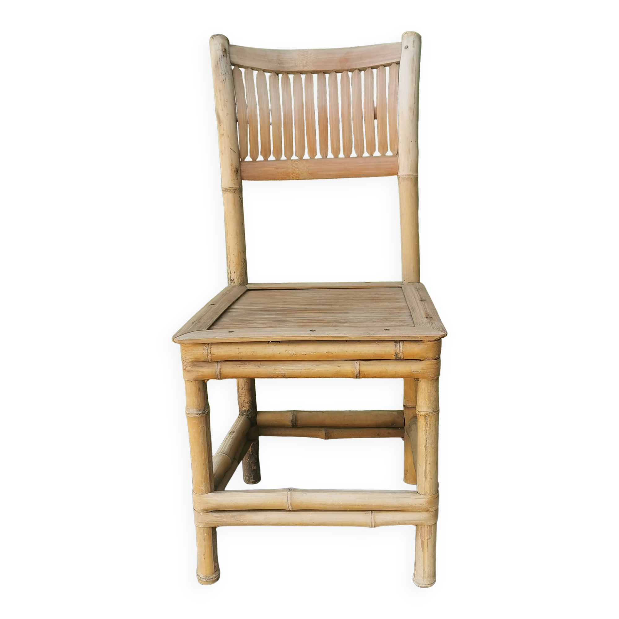 Vintage rattan children's chair