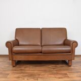 Mid-Century Danish Leather Sofa, 1960s