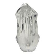 Vase en cristal de Sèvres des années 1950 - Design de forme libre soufflé à la main