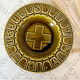Ashtray pocket empty Confederation Switzerland Gien France