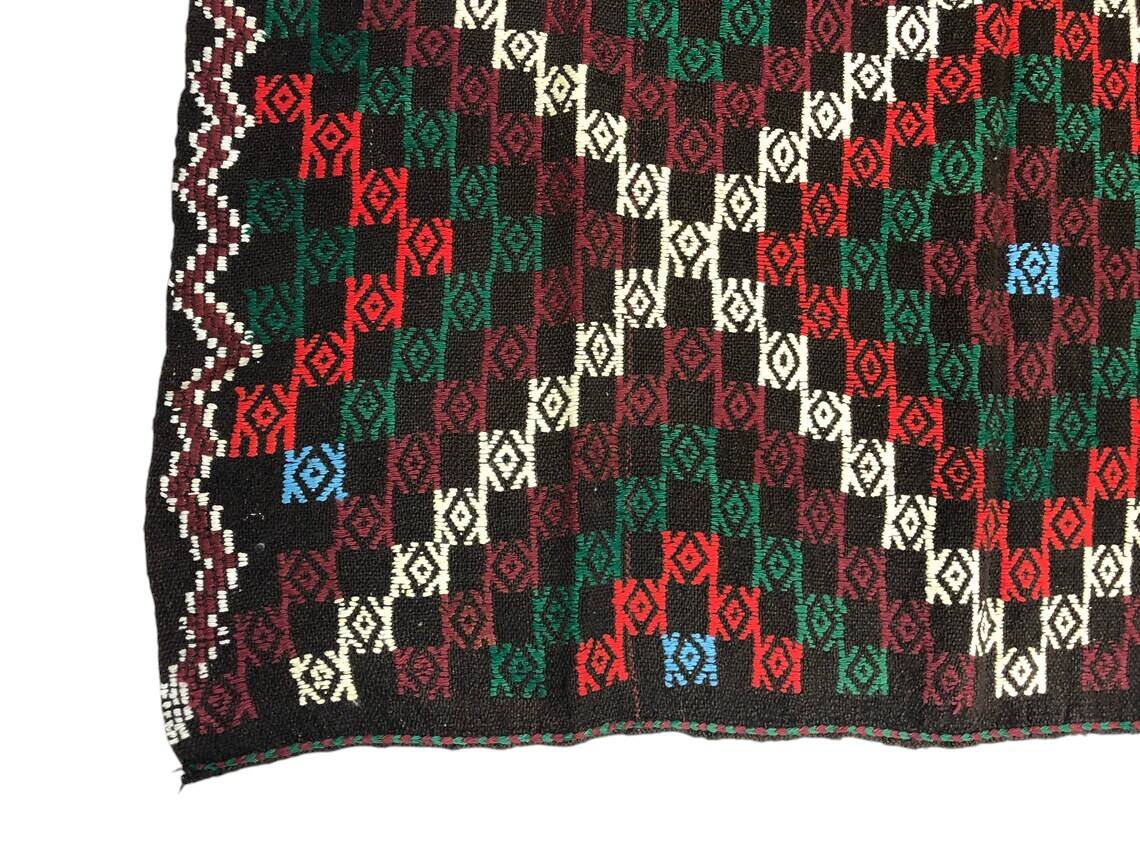 Geometric Turkish Kilim Rug