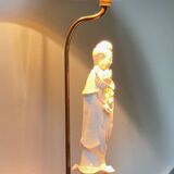 Fine ceramic lamp from the early 20th century