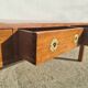 Table basse campagne militaire, marine, vintage