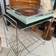 Vintage vinyl table