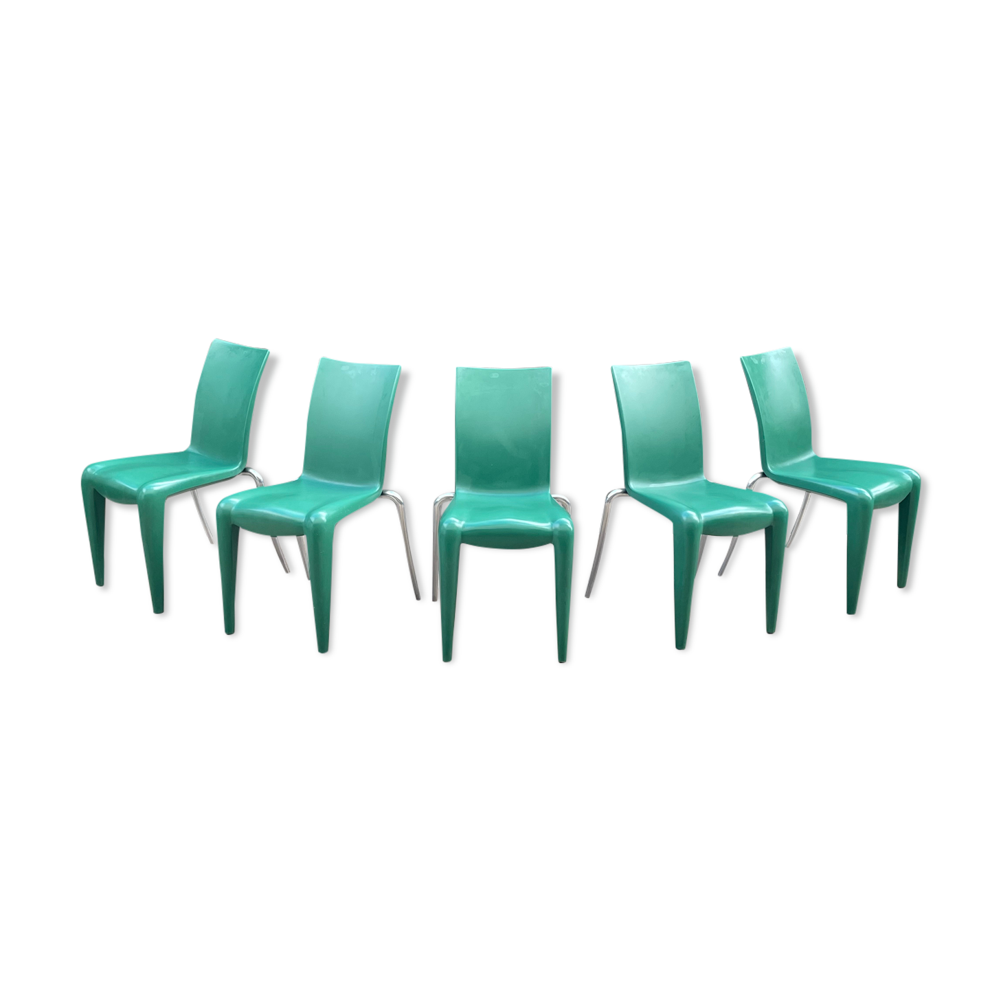 5 Louis 20 chairs by Philippe Starck for Vitra