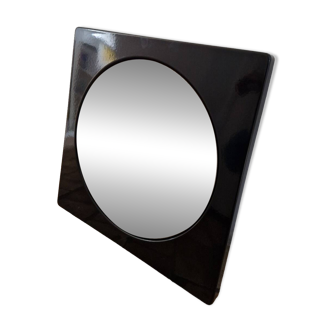 Ancien Miroir Années 60 en tole émaillée