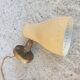 Pair of 50s casserole wall lamps
