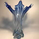 Italian Murano swirl vase