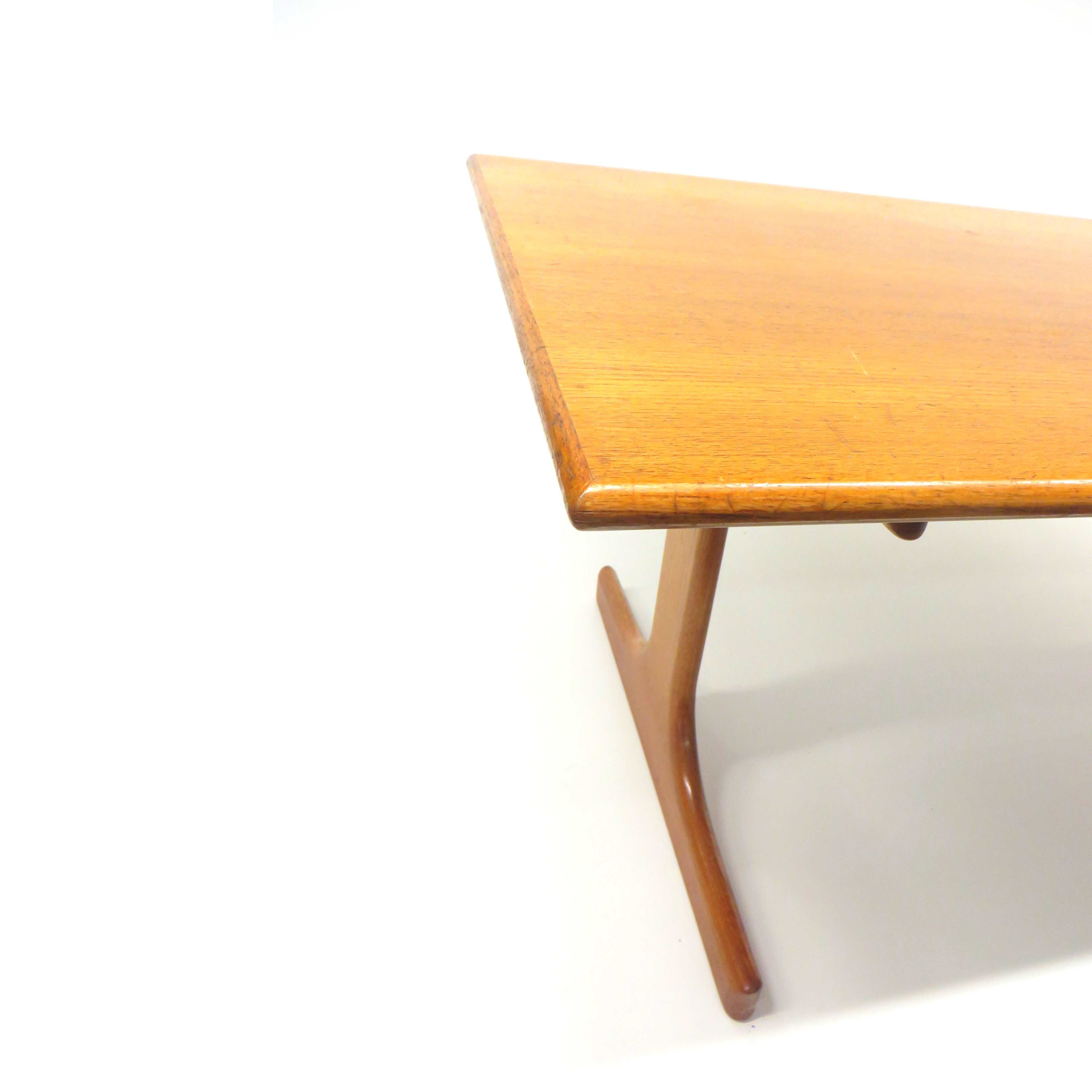 Vintage coffee table by Karl-Erik Ekselius for JOC Vetlanda from the 1960s