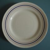 old plate dish presentation K&G Lunéville antique french dish plate