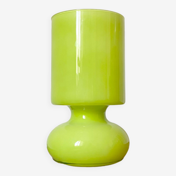 Lampe champignon verre soufflé