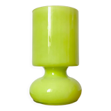 Blown glass mushroom lamp