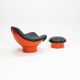 Rodica armchairs by Mario Brunu for Comfort, Italy, 1960s, set of 2