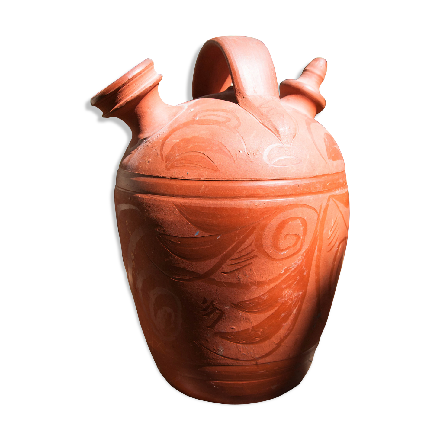 Terracotta jug
