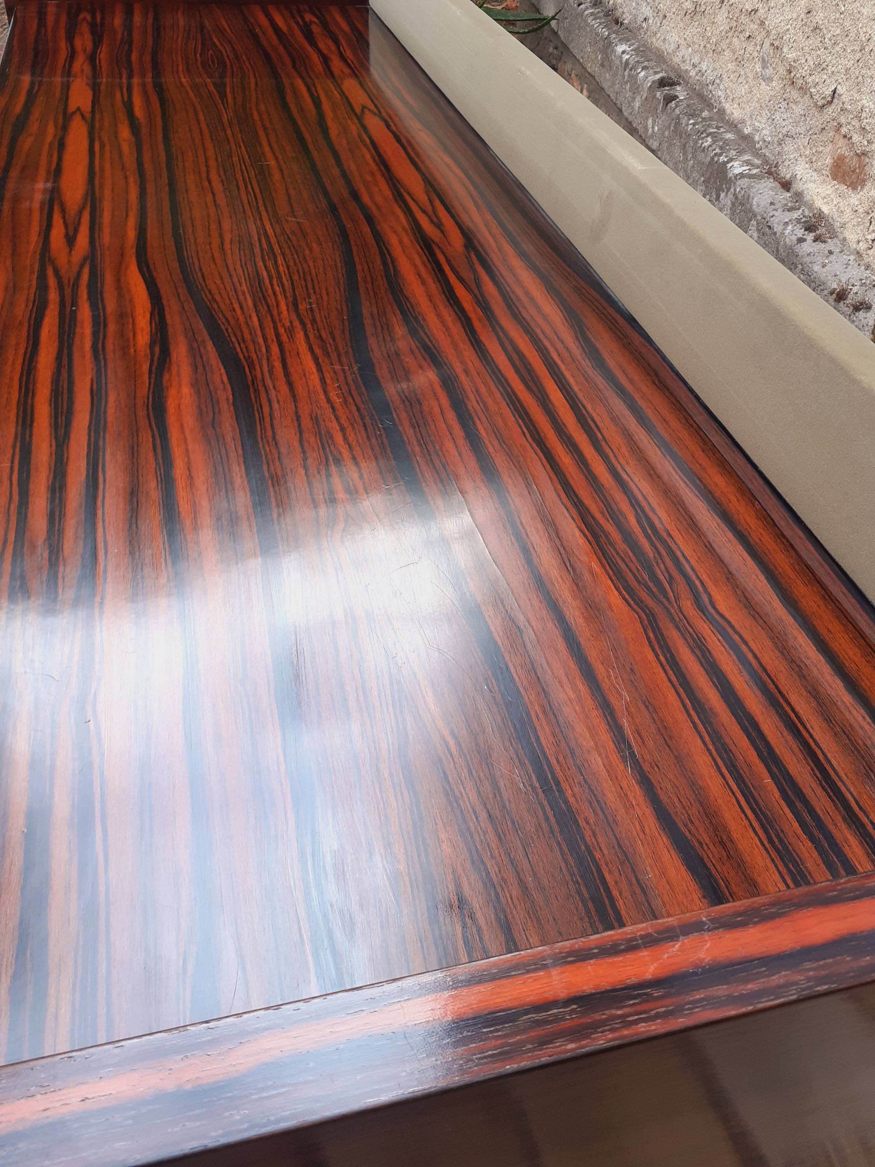 Rosewood console table, 1970s